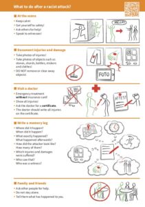 What to do after a racist attack?